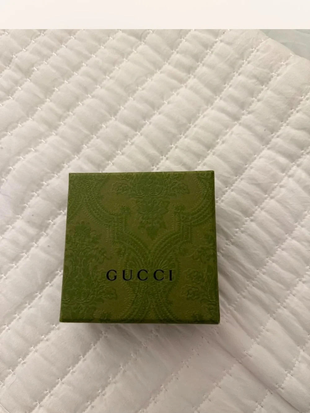 LIKE NEW♥️100% Authentic Silver Gucci Heart Ring